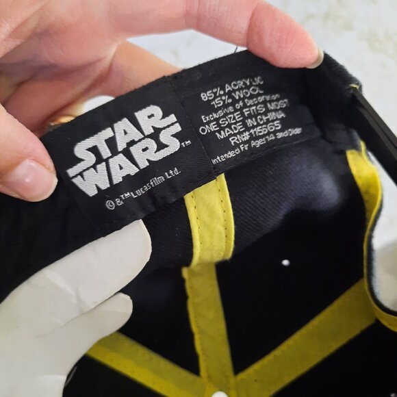 Vintage 1997 Star Wars Original SnapBack Hat Adjustable NWT!! - Black, OS - Picture 14 of 15
